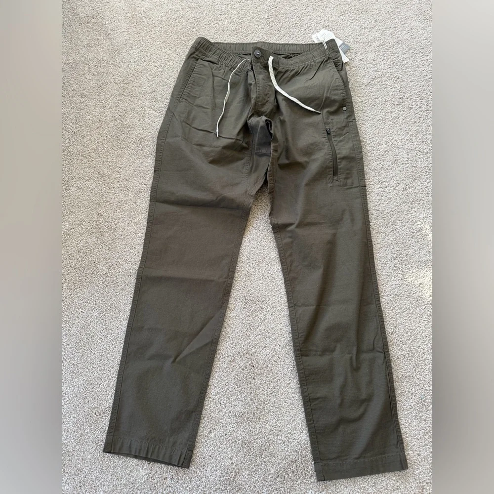 NEW VUORI men's ripstop climber pant in dark oregano XL - Picture 3 of 3